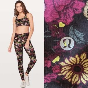 Lululemon Wunder Under Fluorolace Hi-Rise Legging